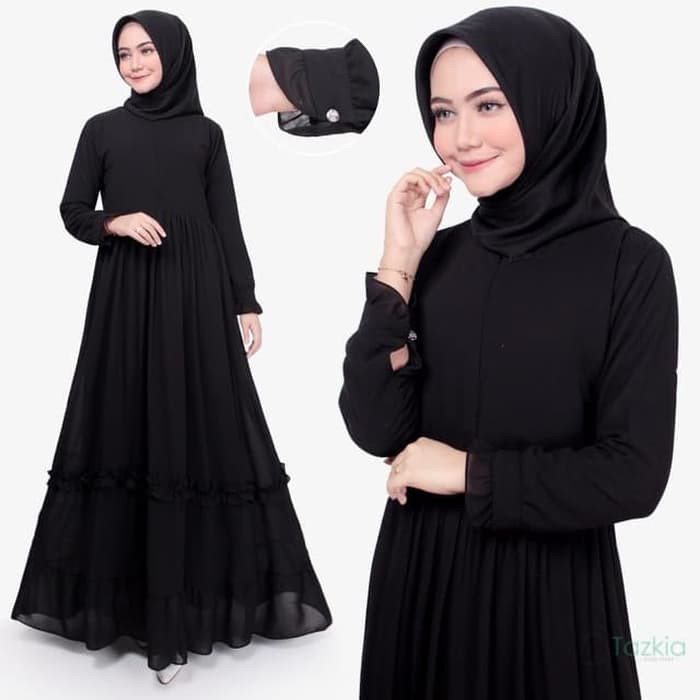 Tazkia Hijab Store | Dress Muslim Wanita | Afia Dress | Gamis Busui