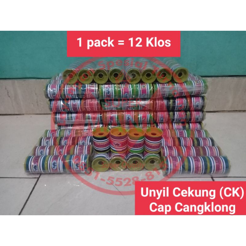 GELASAN UNYIL CEKUNG (CK) PANJANG Per PACK | GELASAN CAP CANGKLONG | ELASAN UNYIL ISI 12PCS | GELASA