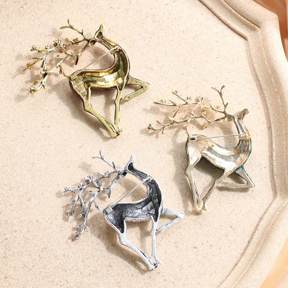 Bros Bentuk Rusa Bunga Plum Lucu Untuk Dekorasi Natal Shopee