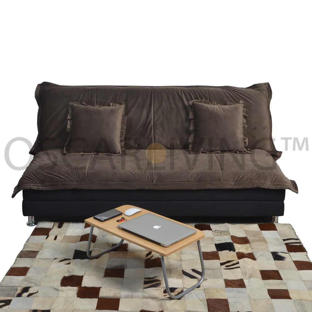 OLC Sofabed Wellington Coklat Sofa Bed Ruang Tamu Sofa Tidur [Khusus Jabodetabek]