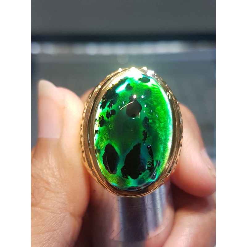 BACAN COKLAT (BACOK) SUPER, RING PERAK