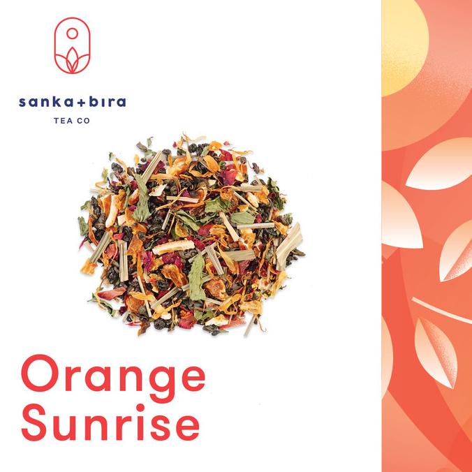 

[[BISA COD]] Sanka+Bira ORANGE SUNRISE (Tea Blend, Green Tea Based) - Loose Leaf SPECIAL Kode 636