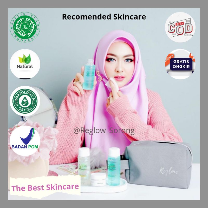 Reglow Cream Menyamarkan Flek| Kusam | Komedo| Jerawat