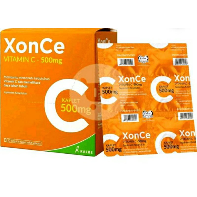 XONCE Vitamin C 500 mg kaplet 6 s