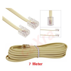 Kabel Telepon / Kabel Telepon PSTN / Kabel Telepon 7 Meter