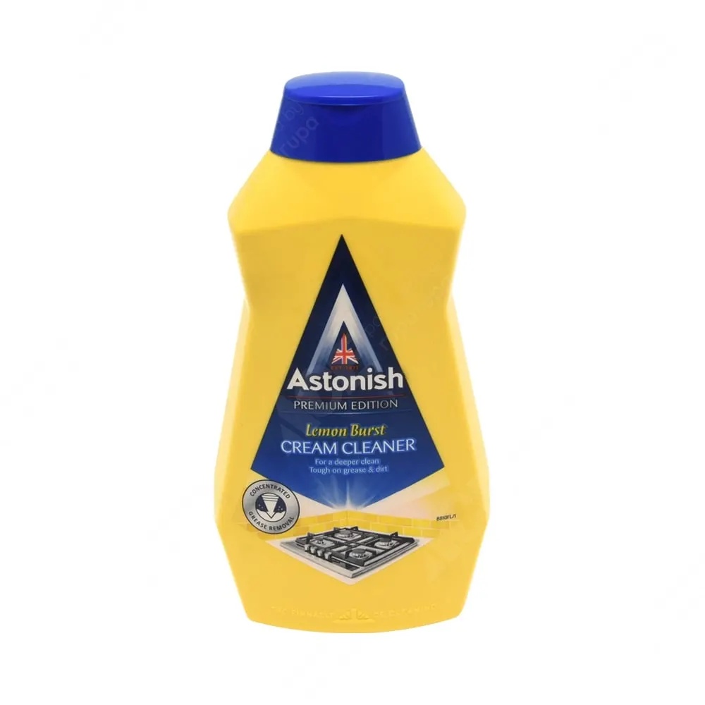 ACE Astonish 500 Ml Premium Krim Pembersih Kompor Lemon Burst