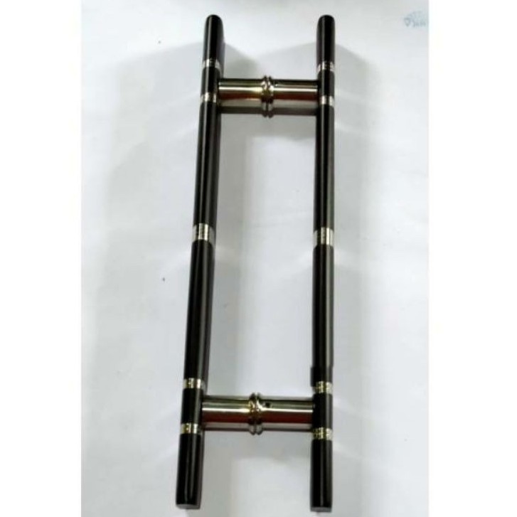 handle pintu oval 45cm baut tembus gagang tarikan pintu stainless pegangan pintu kaca stainless