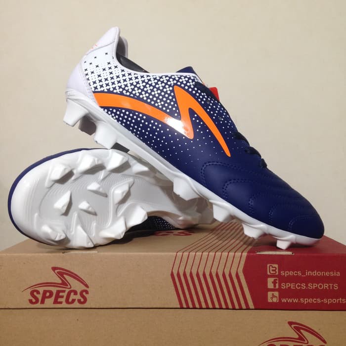 Sepatu Bola Specs Stardust 19 FG Galaxy Blue White Original