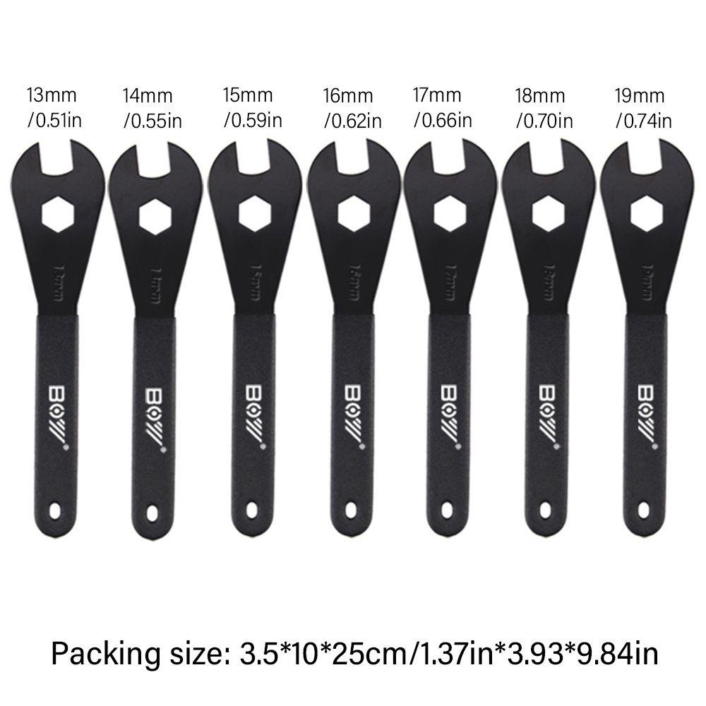 R-FLOWER 7pcs Alat Perbaikan Kunci Pas Servis Sepeda Bike Service Tools Repair Kit Double Open End Wrench