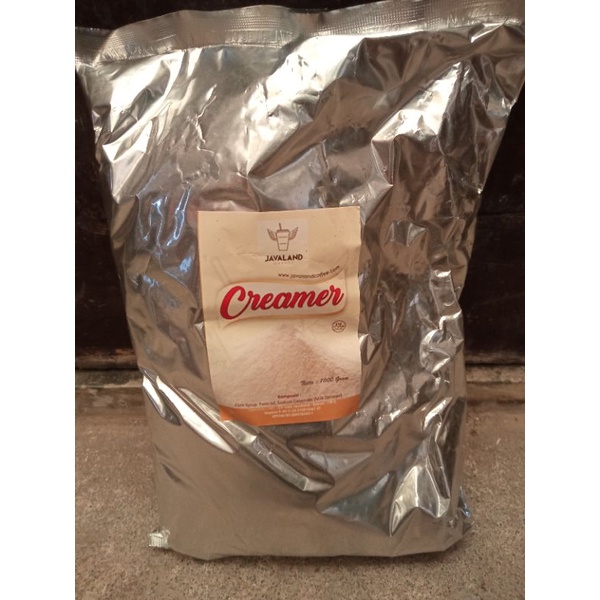 

bubuk creamer reguler merk javaland kemasan 1 kg