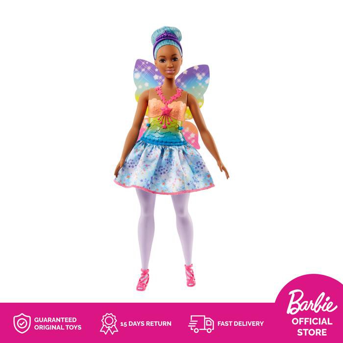 Barbie Dreamtopia Fairy Doll (Blue) Princess Boneka Permainan
