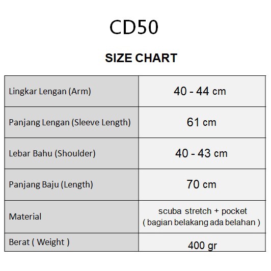 CD50 - Outer Blazer Basic Scuba Atasan Kerja Wanita Korean Look
