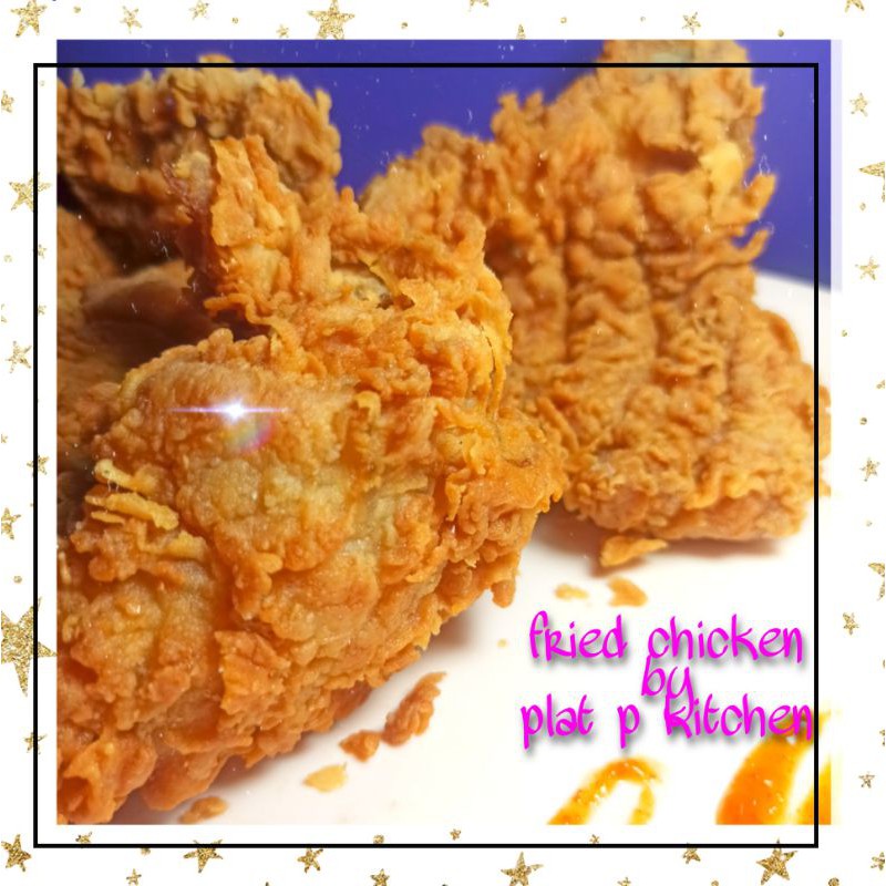 

fried chicken/ayam goreng crispy