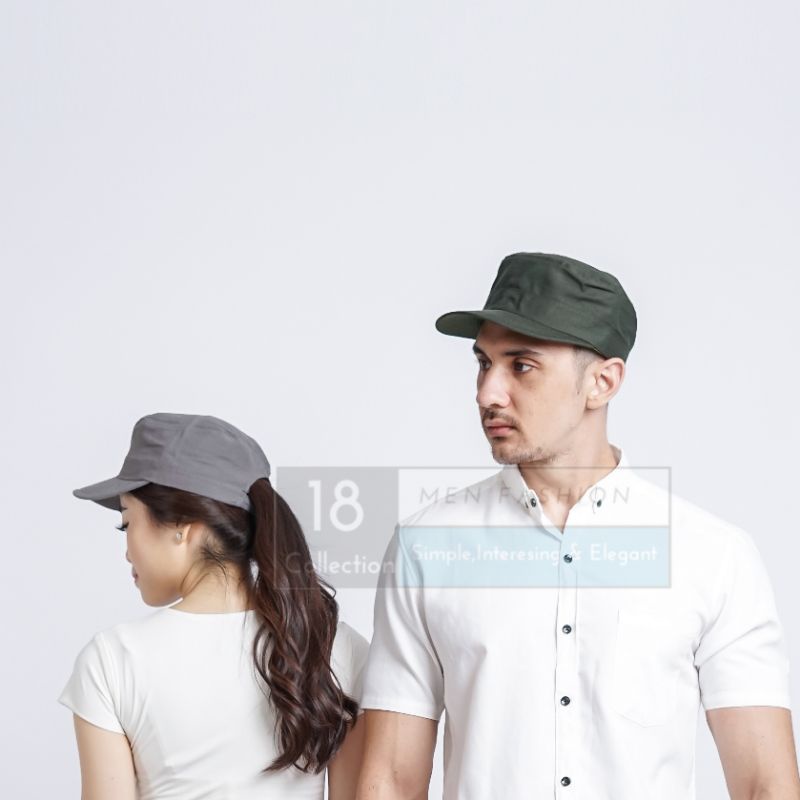 Topi Komando / Topi Militer / Topi Army / Topi Tentara / Topi Polos / Topi Bagus / Topi Cowo / Murah