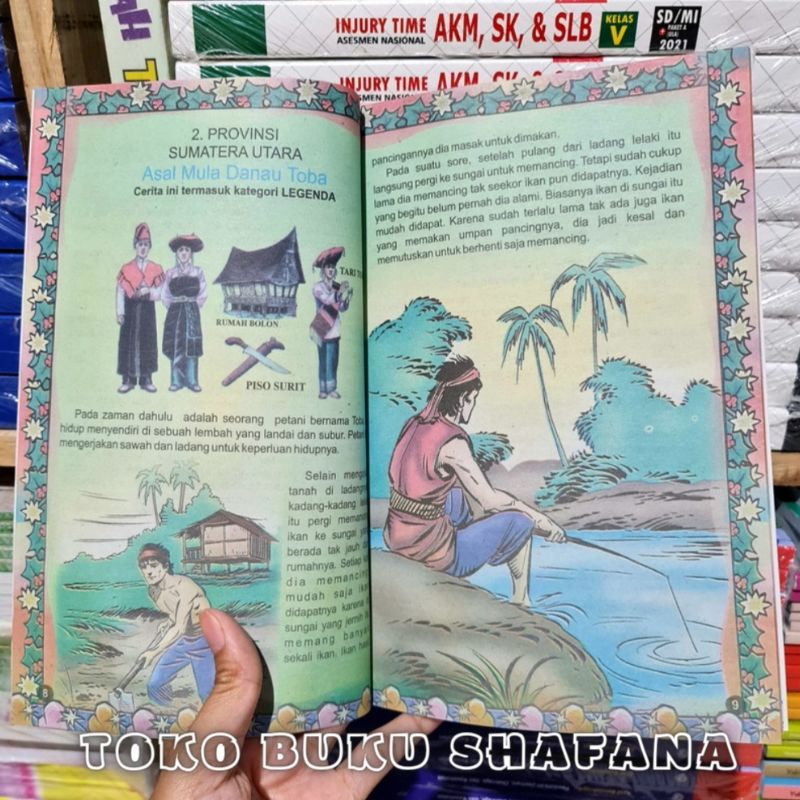 Buku Kumpulan Cerita Rakyat Nusantara Bergambar