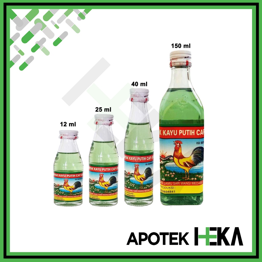 Minyak Kayu Putih Cap Ayam Meredakan Masuk Angin (150 ml) (SEMARANG)