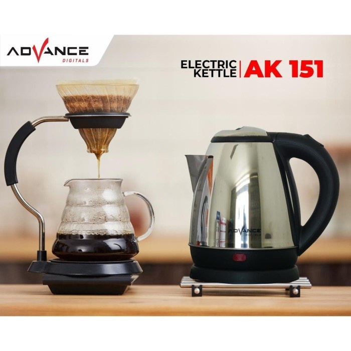 Advance AK-151 Electric Kettle 1,5 Liter Teko Listrik AK151