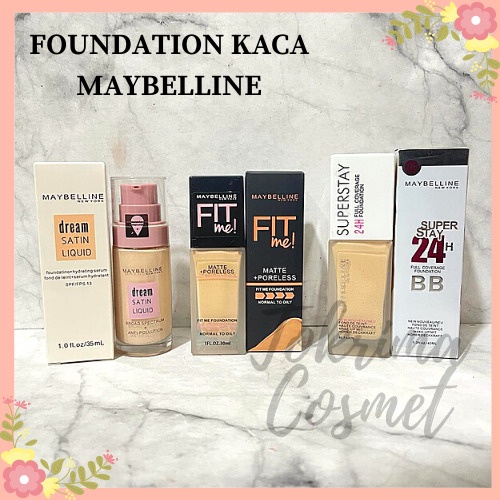 Foundation Maybelline Fitme | Superstay | Dream Satin  / TOKRIMACOSMET