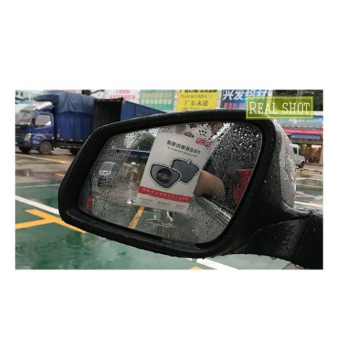 [PENGHILANG EMBUN] Sticker Oval Kaca Spion Rainproof Waterproof 2 PCS