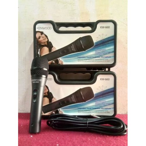MIC KENWOOD KW 660- MICROPHONE KENWOOD -MIC KABEL