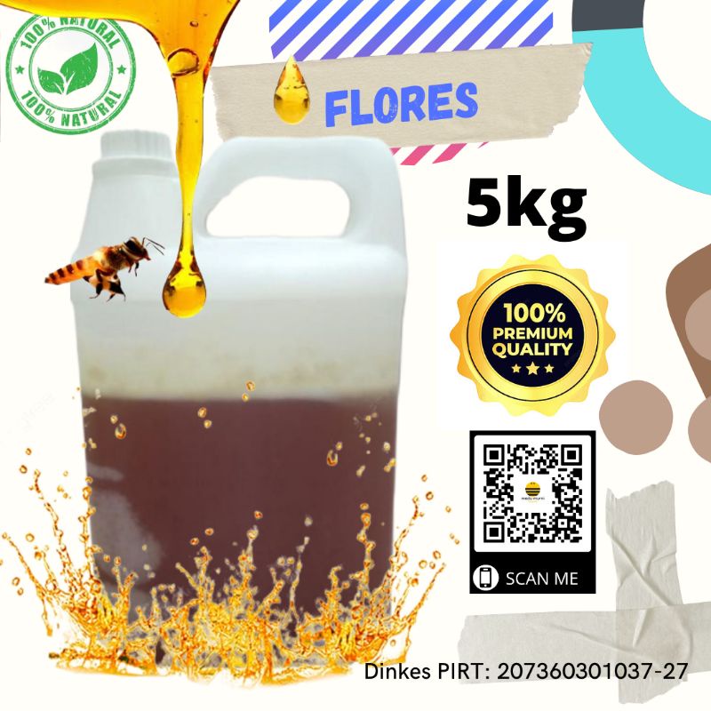 Madu Hutan Flores NTT/Forest Honey Naturel 1kg