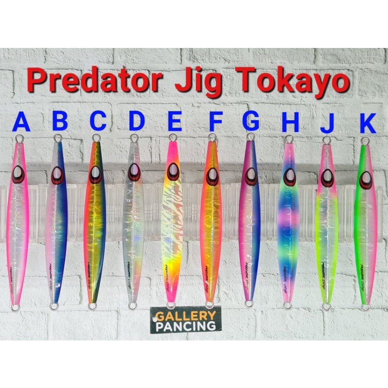 Metal Jig Predator Jig Tokayo 150g