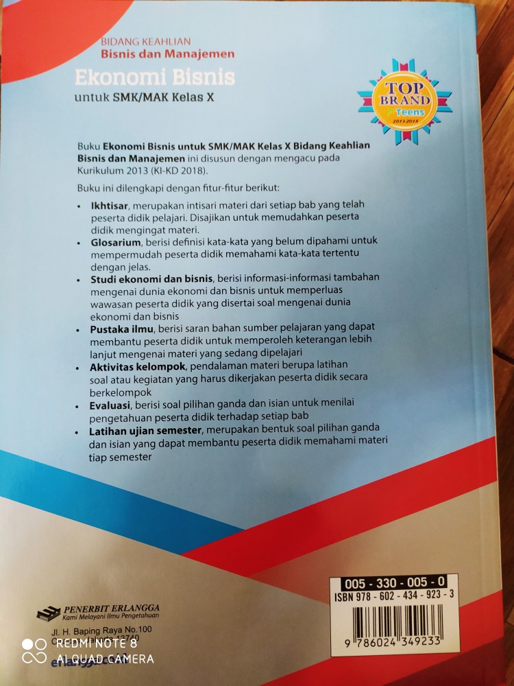 Buku Ekonomi Bisnis Smk Mak Kelas 10 X Edisi K13 Ki Kd Shopee Indonesia