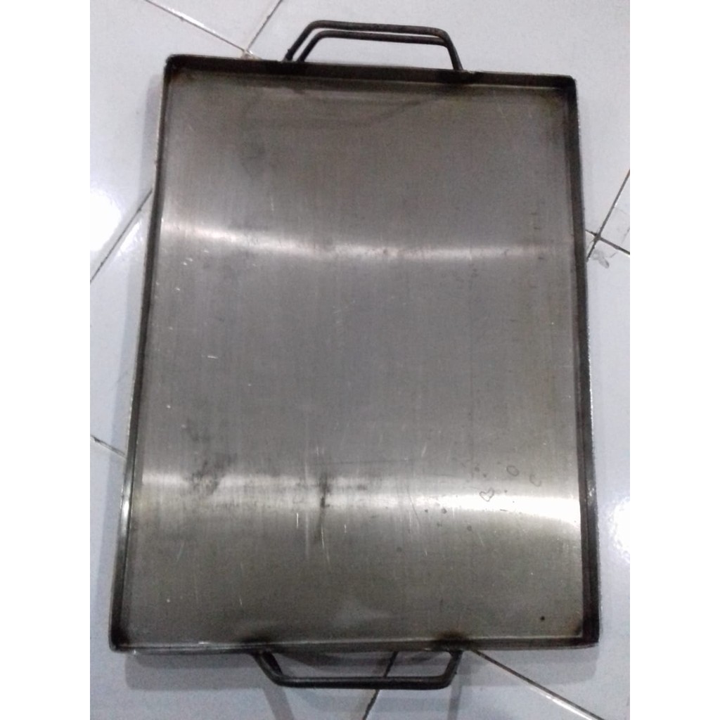 Wajan Baja Kotak Wajan Roti Bakar 40x30 cm