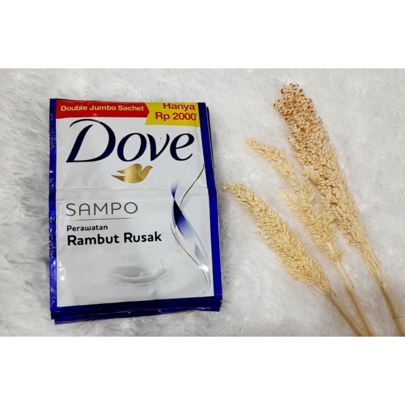 Dove Shampoo All Varian renceng 8 ml x 12 pcs