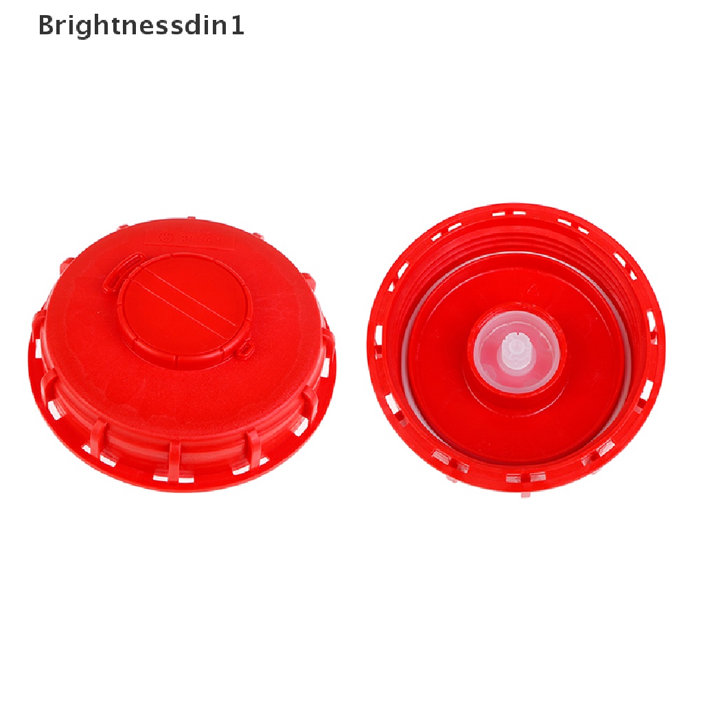 (Brightnessdin1) Adaptor Tutup Botol Air Bahan Plastik Warna Merah