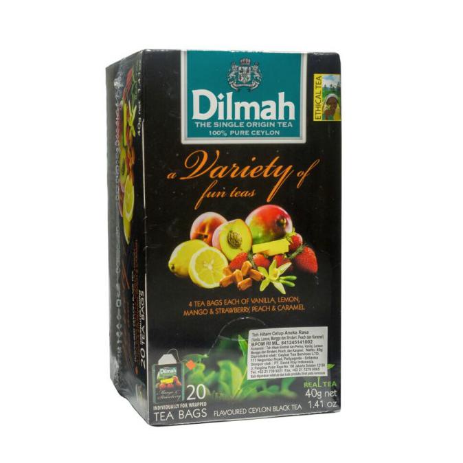 

[[BISA COD]] Dilmah Variety Fruit - Teh Celup 20 sachet PROMO Kode 1429