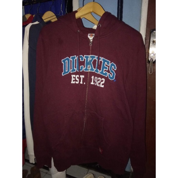 Sweater zipper hoodie dickies original second