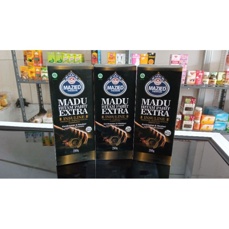 

Madu Hitam Pahit Mazied plus insulin