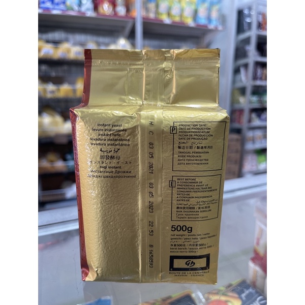 Fermipan brown 500gr / instant yeast / ragi instant