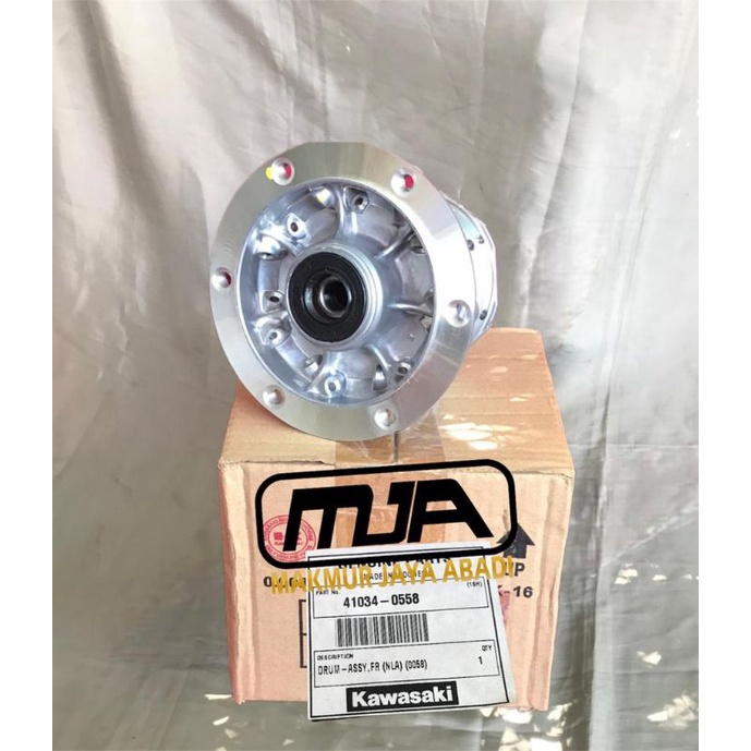 CJP Tromol Depan Assy Drum Assy Depan Tromol Depan KLX-G ORI Original Kawasaki