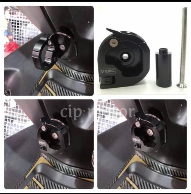 Gantungan barang yamaha aerox model lipat
