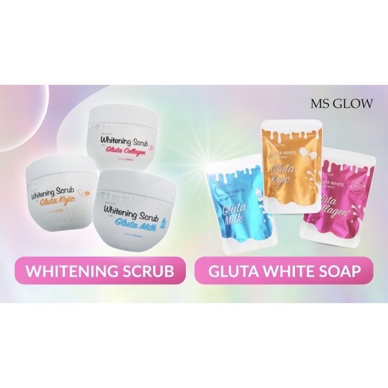 SOAP SCRUB MS GLOW SABUN KOJIC GLUTA MS GLOW T GLUTA COLLAGEN MS GLOW SCRUB MS GLOW SABUN MS GLOW