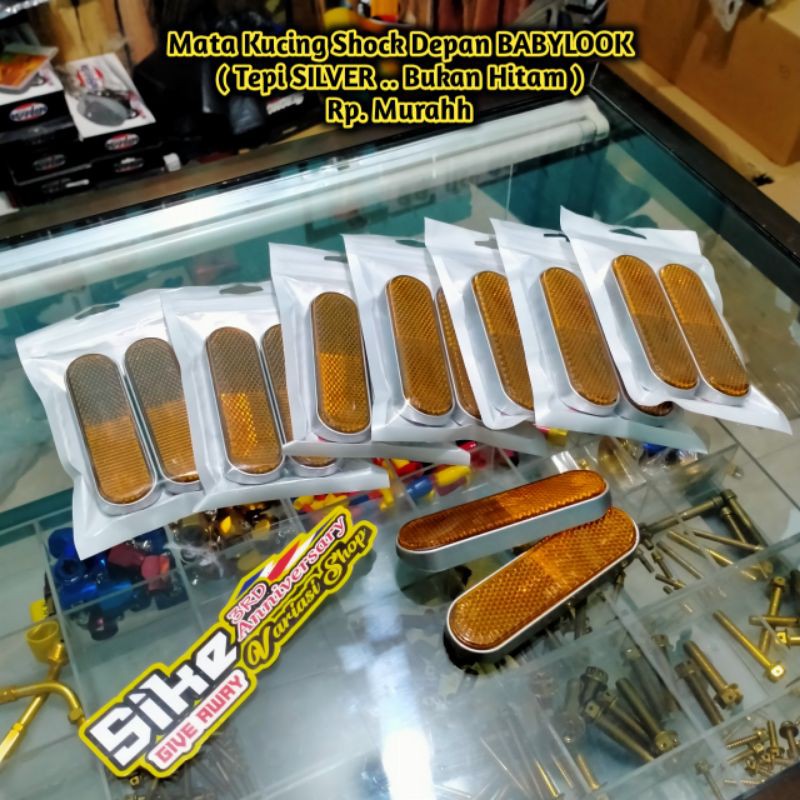 Mata Kucing Shock Depan Kuning Babylook Novice