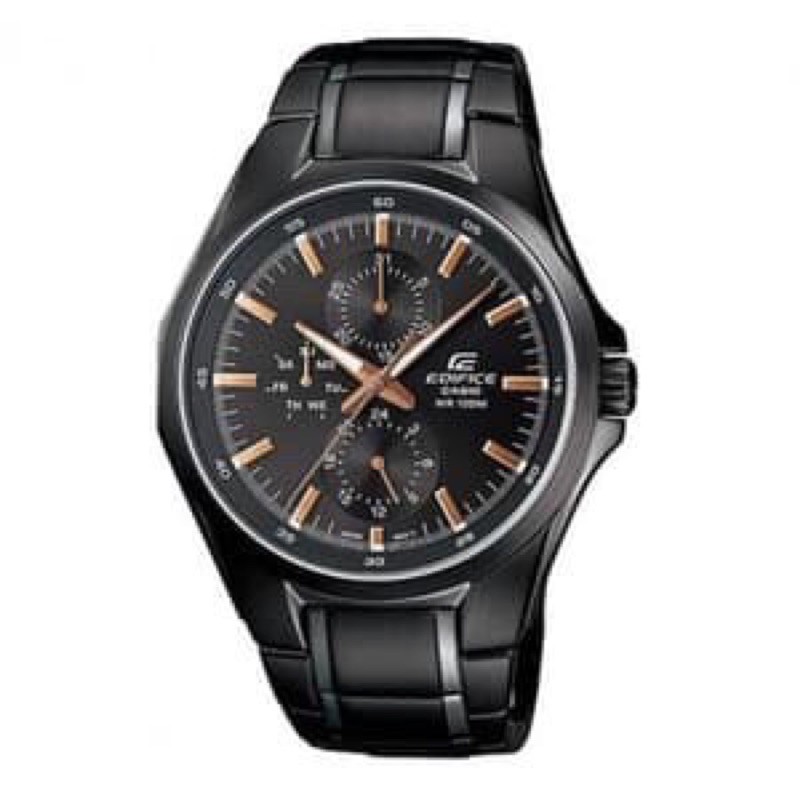 Jam Tangan Pria Casio Edifice EF 339BK EF-339BK-1A ORIGINAL