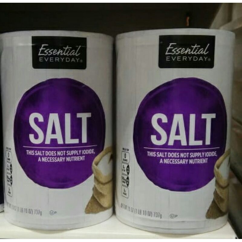 Essential Everday Iodizd Salt 737 gram