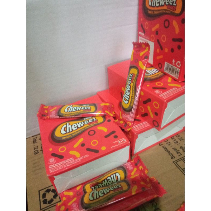 

DELFI CHEWEEZ CHOCO 12GR COKLAT, PERMEN COKELAT DELFI CHEW EEZ 12 GR