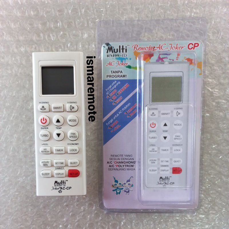 REMOTE REMOT AC CHANGHONG POLYTRON SMART MULTI JOKER