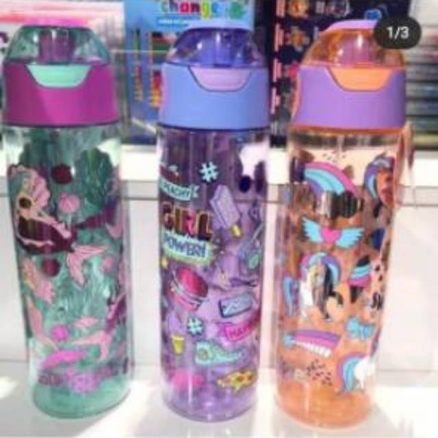 Botol minum smiggle/drink bottle smiggle/botol minum bisa semprot2 tanpa sedotan