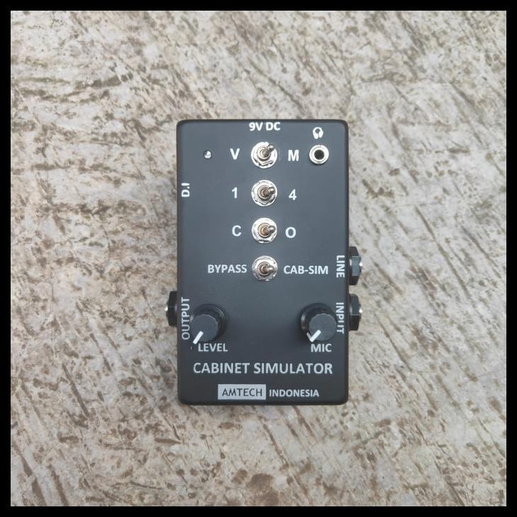 [READY STOCK] CABINET SIMULATOR DI AMTECH UNTUK DIRECT SOUND GITAR KE MIXER