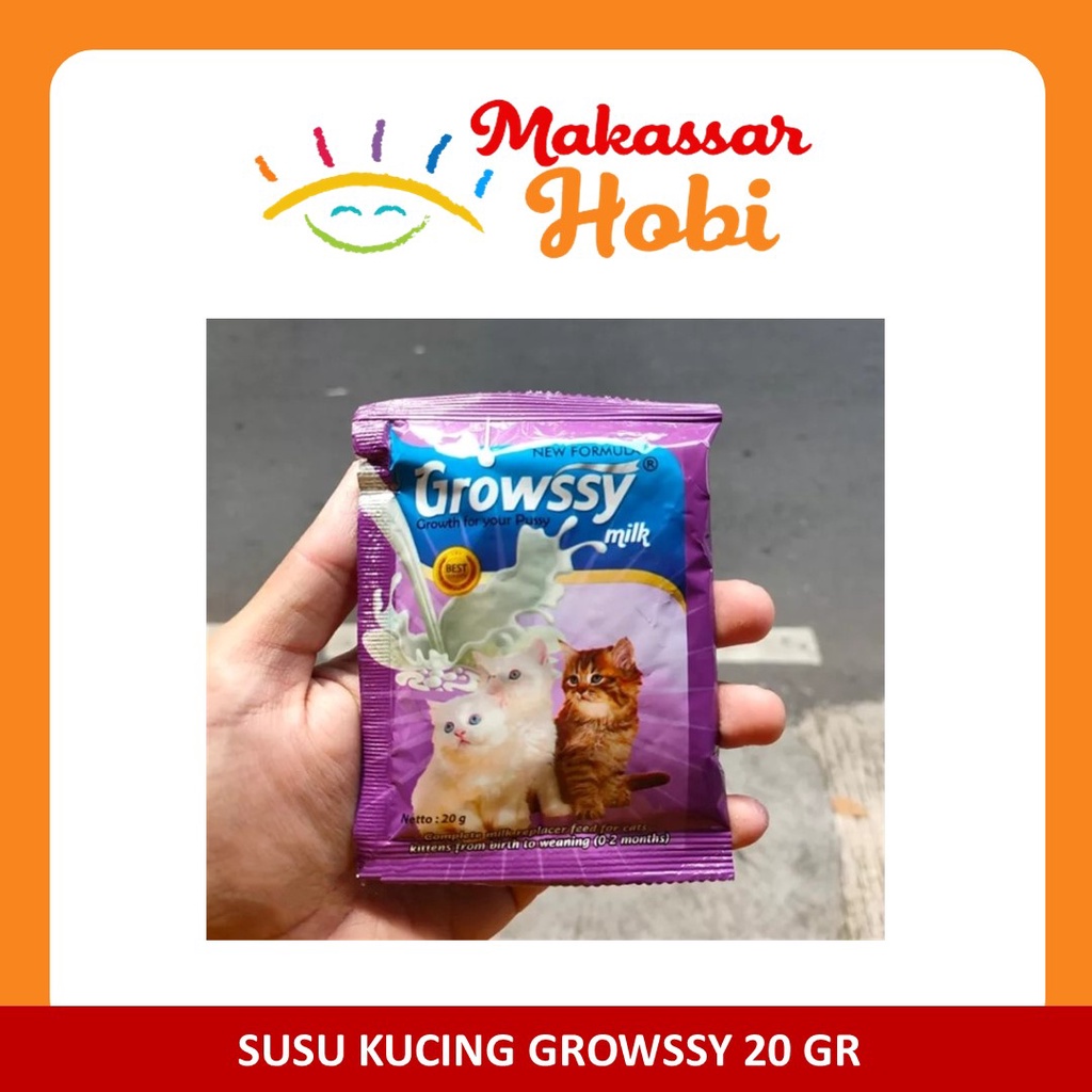 Susu Kucing GROWSSY Growsy Cat Milk 20 gram 20gr 20gram