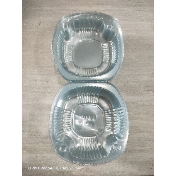 Plastik Mika Bulat Mika Burger MMP HB Isi 50 Pcs