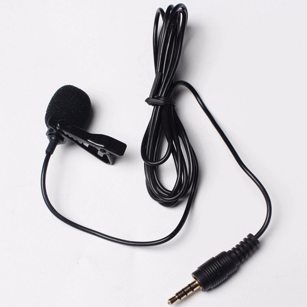 GL-119 - Lavalier Microphone for AUX 3.5mm Audio Port - 1.5M Length - Mikrofon Universal Gadget Kamu