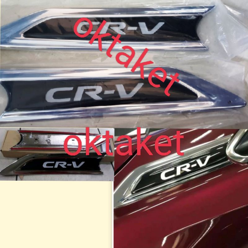side vent air flow samping Crv Turbo 2017 2018 2021 2022 activo Chrome
