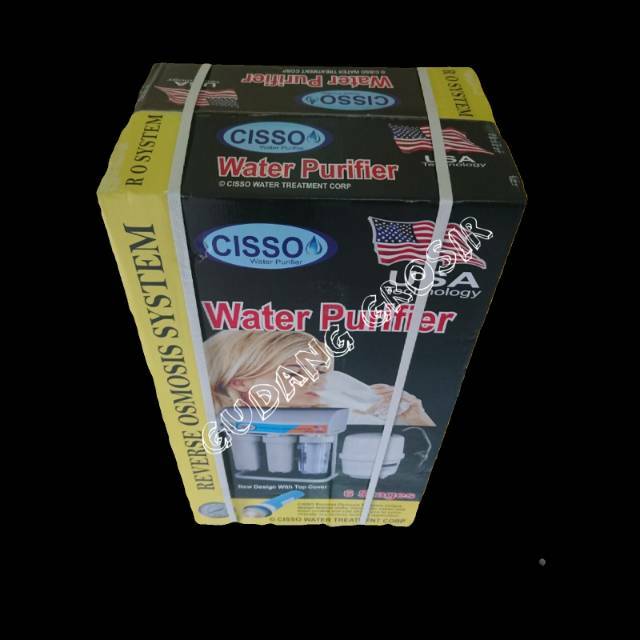 MESIN / FILTER AIR MINUM RO 100 gpd Cisso MESIN / FILTER REVERSE OSMOSIS 6 Stage