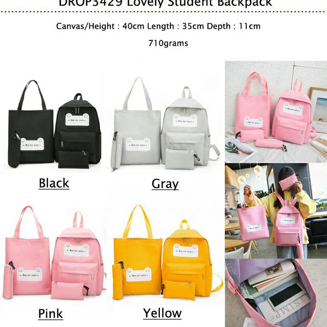 Tas ransel 4in1 import china